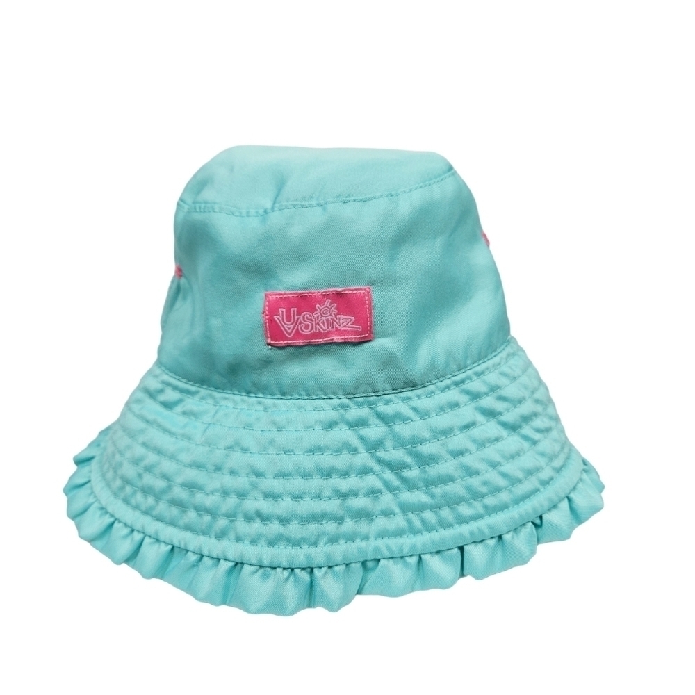 UV Skinz Reversible Beach Bucket‎ Hat Under the Sea Teal 12M - 24M